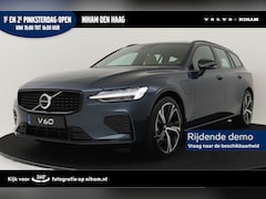 Volvo V60 - T6 PLUG-IN HYBRID AWD PLUS DARK -GEVENT.LEDER|360°CAM|ADAP.CRUISE|KEYLESS|VERW.VOORRUIT|19