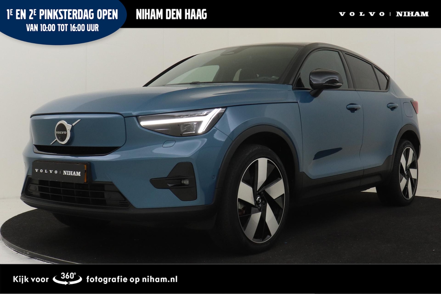 Volvo C40 - RECHARGE TWIN INTRO EDITION 78 kWh *FULL OPTIONS!* -PANO.DAK|HARMAN/KARDON|360°CAM|POWER-S - AutoWereld.nl