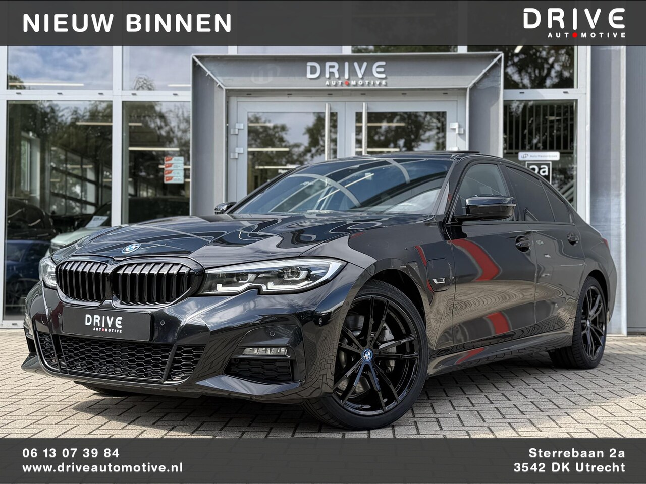 BMW 3-serie - 330e High Ex. M-Sport |Schuif/kantel|Leer|Trekhaak|19" - AutoWereld.nl