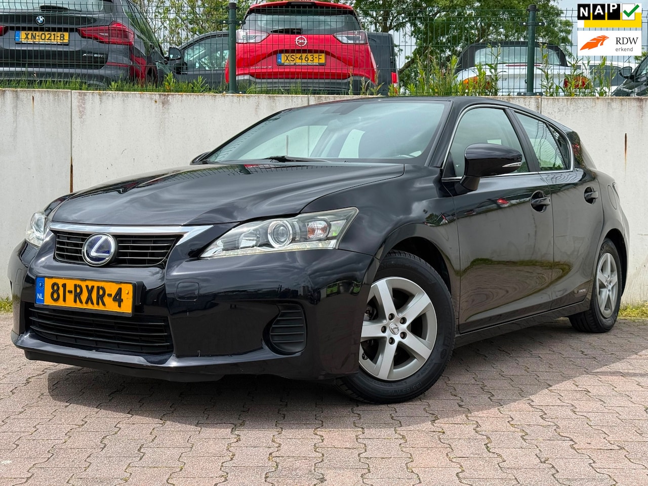 Lexus CT 200h - Hybrid/CRUISE/156200 KM NAP/DEALER ONDERHOUDEN/HYBRID HEALTH CERTIFICAAT/ - AutoWereld.nl