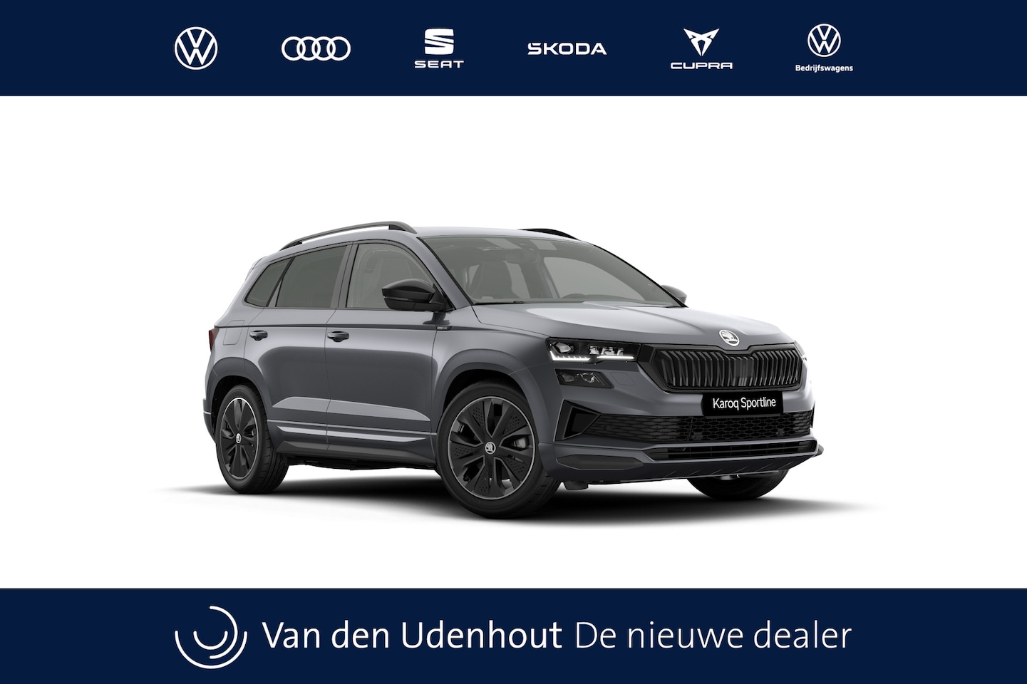 Skoda Karoq - 1.5 TSI 150 7DSG Sportline Ultimate | Achteruitrijcamera | Elektrisch bedienbaar panoramis - AutoWereld.nl