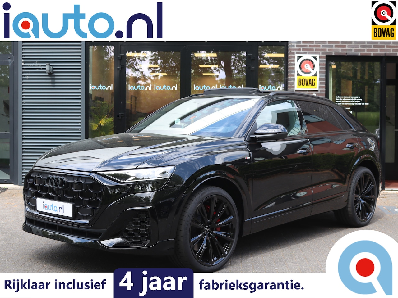 Audi Q8 - 60 TFSI e quattro Pro Line S Competition HD Matrix/Pano/4wiel/B&O/360/RS-stoel/Luchtvering - AutoWereld.nl