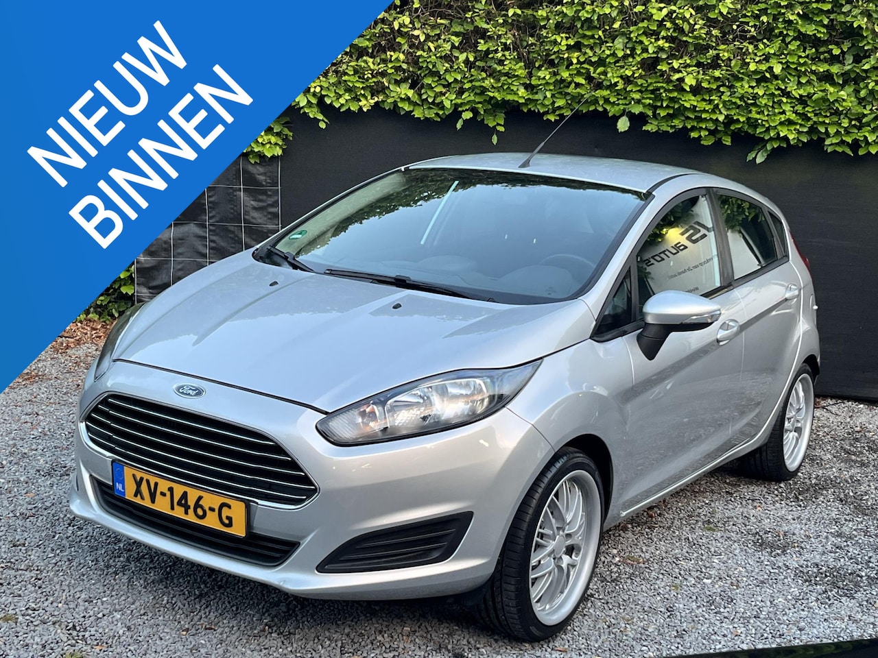 Ford Fiesta - 1.0 EcoBoost Titanium 100PK 5D 12-2014 AIRCO NAVI 17''LMV NW *APK 6-2027 !! - AutoWereld.nl