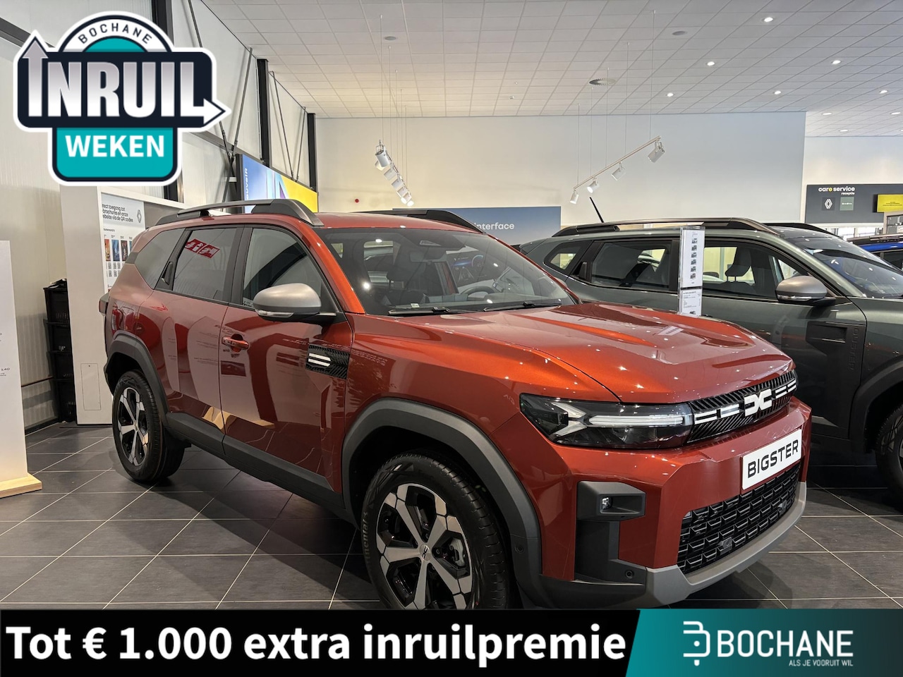 Dacia Bigster - 1.8 Hybrid 155 Journey | Airco | Navigatie | Pack Winter | Pack Assist | Adaptieve cruise - AutoWereld.nl