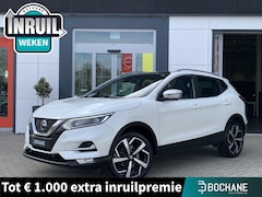 Nissan Qashqai - 1.2 Tekna + | Trekhaak | 360 camera | Panoramadak | Leder |