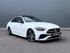 Mercedes-Benz C-klasse - 200 4MATIC AMG Pano l Ambient l Camera l Memory l Leder l ACC l Carbon l Burmester
