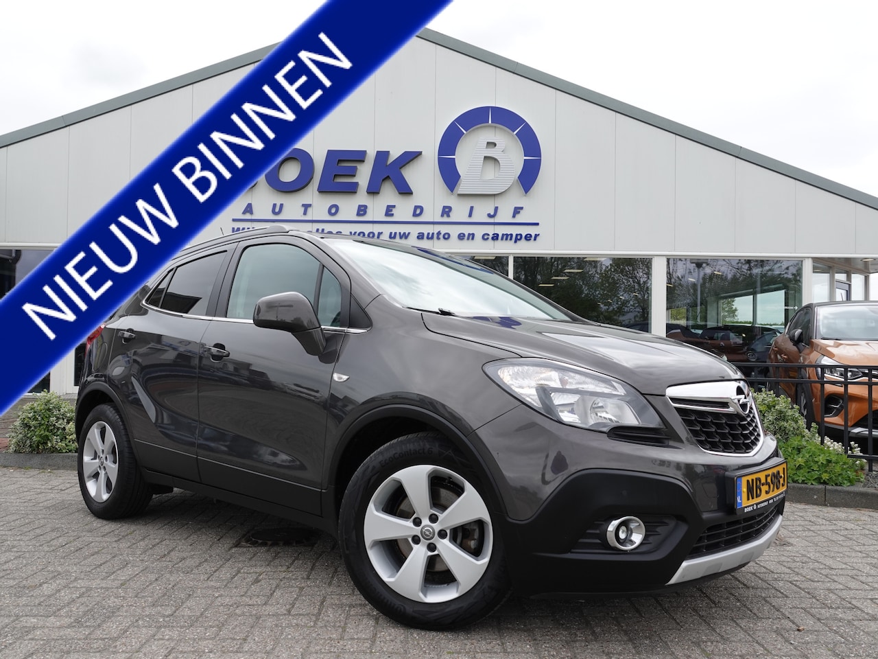 Opel Mokka - 1.4 T 140PK Innovation AUTOMAAT SCHUIFDAK | TREKH. | VOL LEER | CAMERA - AutoWereld.nl