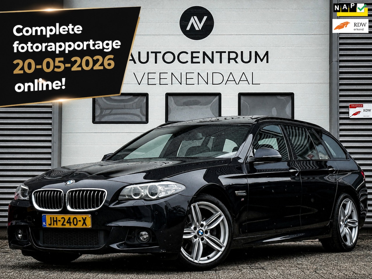 BMW 5-serie Touring - 520i High Executive 3X M-SPORT LCI PANO/HUD/TREKHAAK - AutoWereld.nl