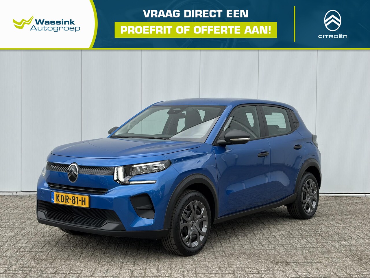 Citroën ë-C3 - EV 30kWh 113pk Urban Range You | Parkeersensoren | Airco | 3-fase | - AutoWereld.nl