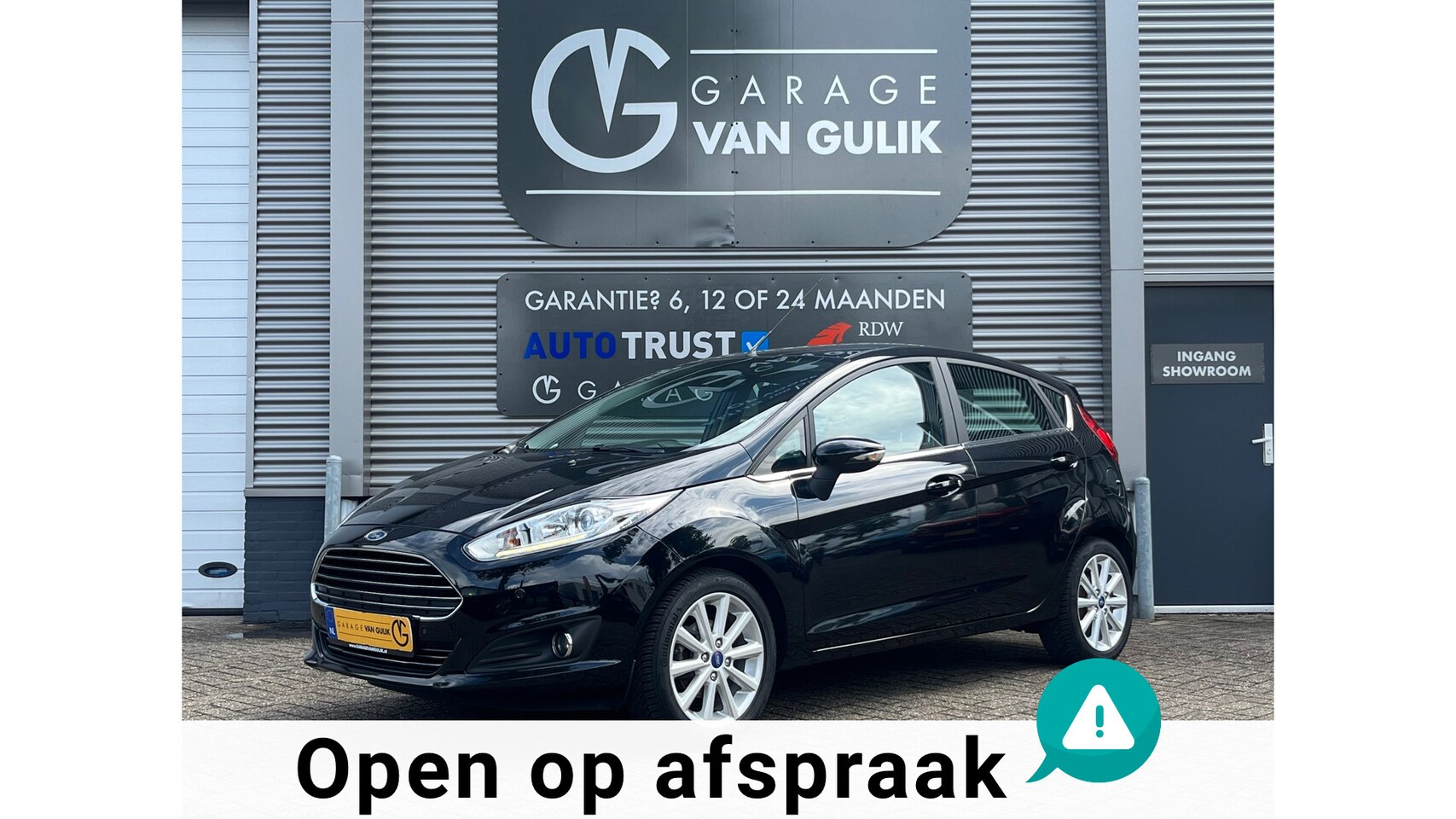 Ford Fiesta - 1.0 101PK Automaat,Trekhaak,Clima,StoelVerw,ElektrRamen+Spiegels,Isofix,Bluetooth,Lmv,Pdc, - AutoWereld.nl