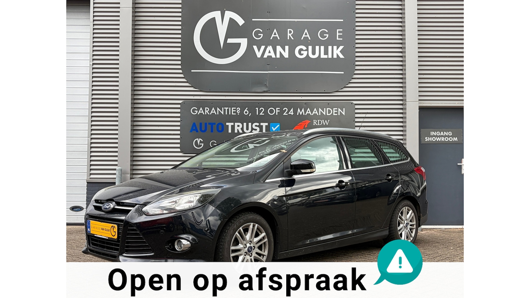 Ford Focus Wagon - 1.0 101PK Trekhaak,Navi,Clima,CruiseControl,Bluetooth,Isofix,ElektrRamen+Spiegels,PdcV+A,P - AutoWereld.nl
