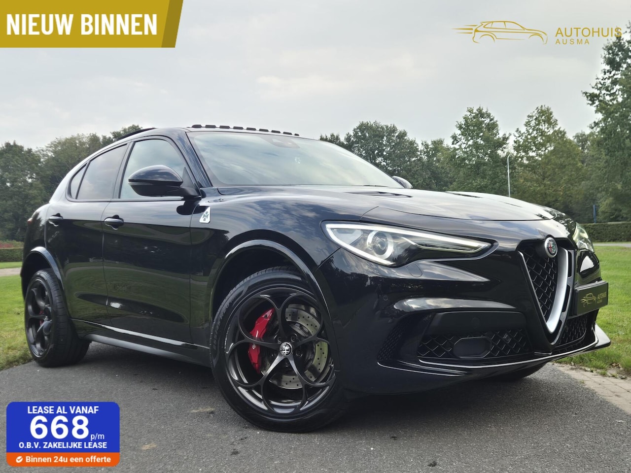 Alfa Romeo Stelvio - 2.9 V6 AWD Quadrifoglio 511PK/Pano/Harman - AutoWereld.nl