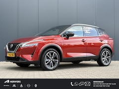 Nissan Qashqai - 1.3 MHEV Tekna / Panorama dak / Trekhaak 1400kg geremd / Apple CarPlay/Android Auto / Crui