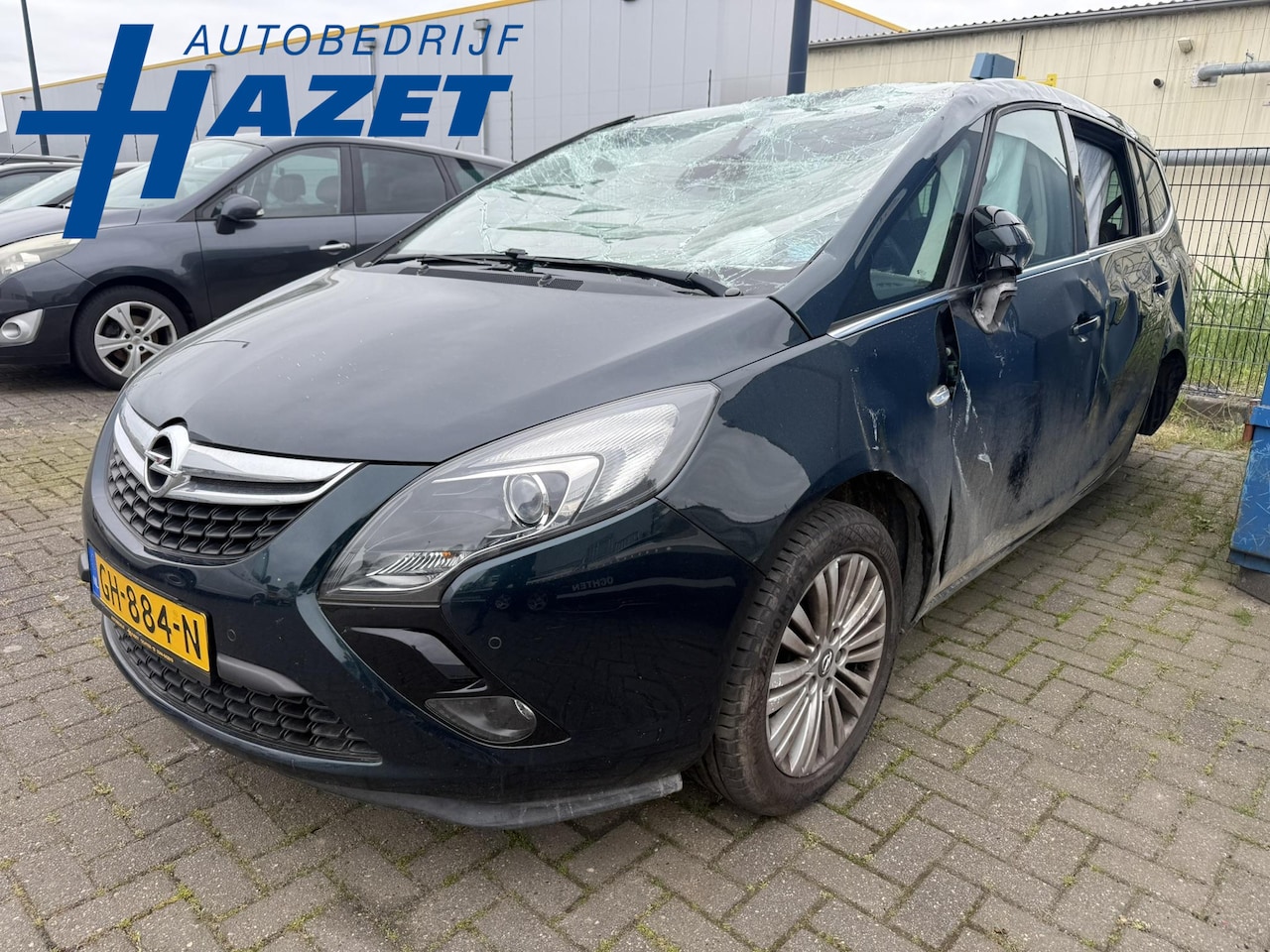 Opel Zafira Tourer - 1.4T 140 PK 7-PERS. SCHADE AUTO - MOTOR LOOPT | INCL. € 999,- REST BPM | GEEN WOK - AutoWereld.nl