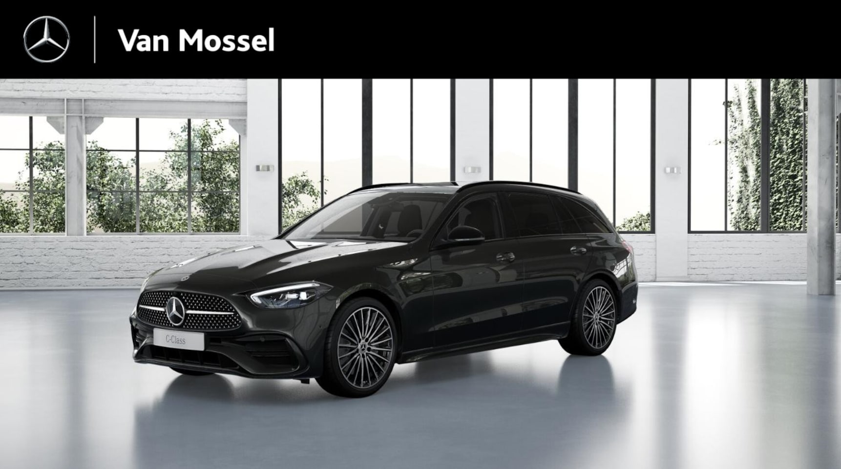 Mercedes-Benz C-klasse Estate - 300e 140Years Edition / Smartphone-integratie / 19" multispaaks / Panoramadak / Achteruitr - AutoWereld.nl