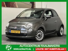 Fiat 500 - 0.9 TWIN AIR TURBO LOUNGE PANORAMADAK AIRCO PANORAMADAK BLUETOOTH TELEFOON MEDIA VOORBEREI