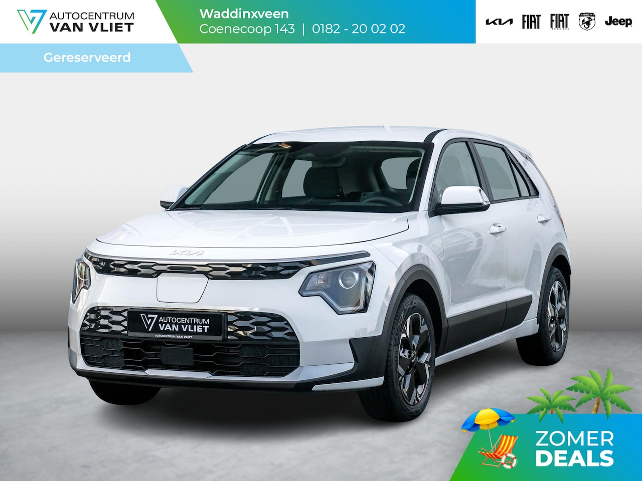 Kia Niro EV - Light 64.8 kWh | Uit voorraad leverbaar l 17% Bijtelling | PDC l Camera - AutoWereld.nl
