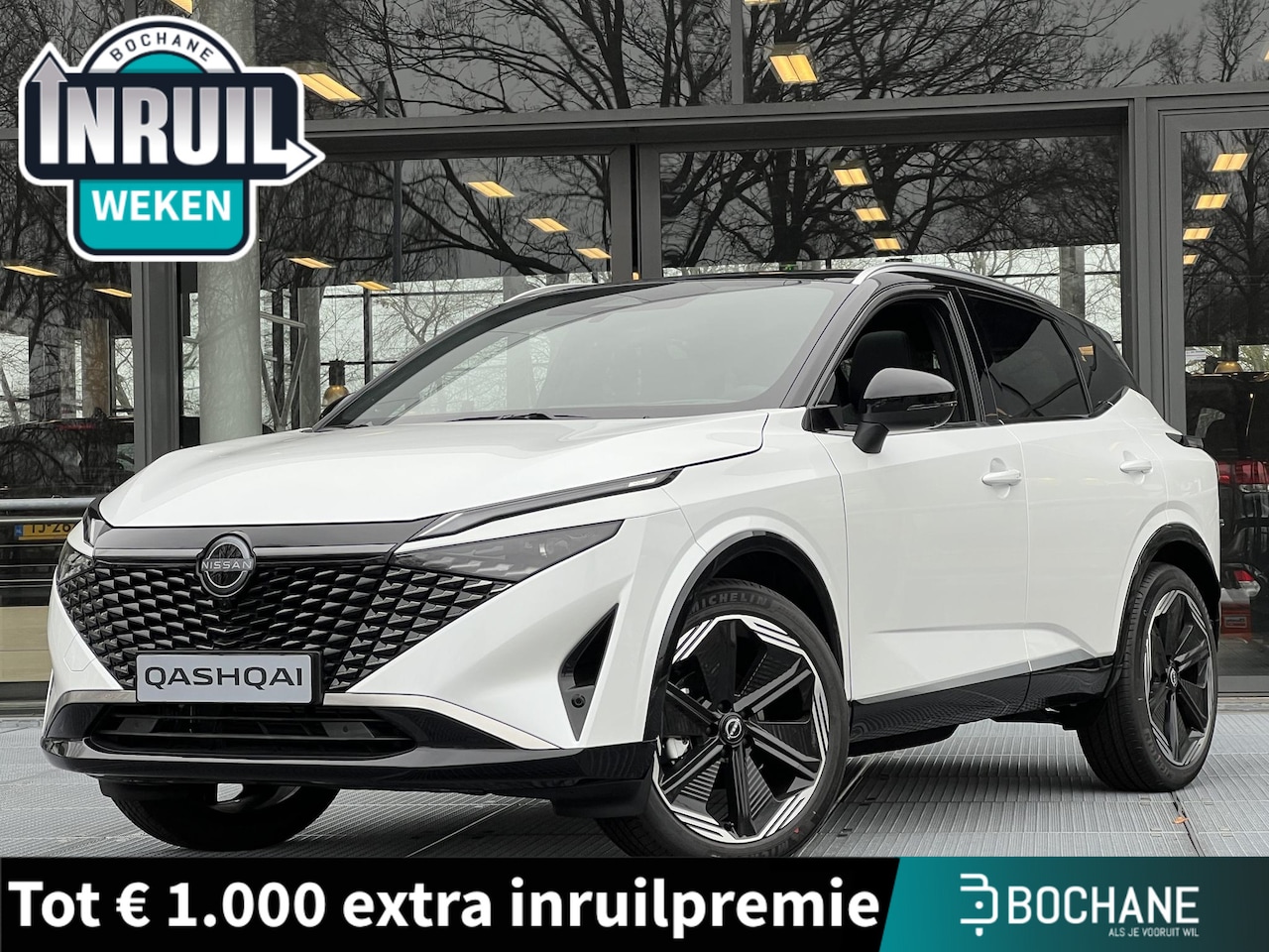 Nissan Qashqai - 1.3 MHEV Xtronic Tekna Plus Automaat 158PK | DIRECT LEVERBAAR MET EXTRA VOORRAADVOORDEEL! - AutoWereld.nl