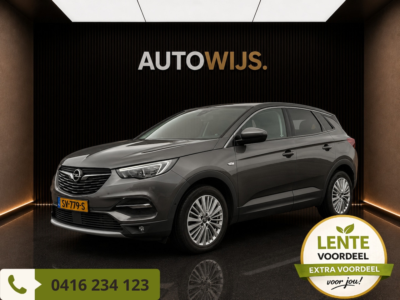 Opel Grandland X - 1.2 Turbo Innovation|NAVI|LED|PDC|LM-VELG|Keyless|NL AUTO| - AutoWereld.nl