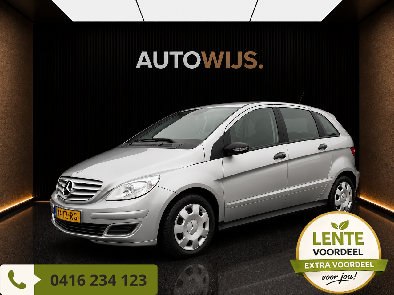 Mercedes-Benz B-klasse - 200|AUT|NL AUTO|XENON|TREKHAAK|AIRCO - AutoWereld.nl