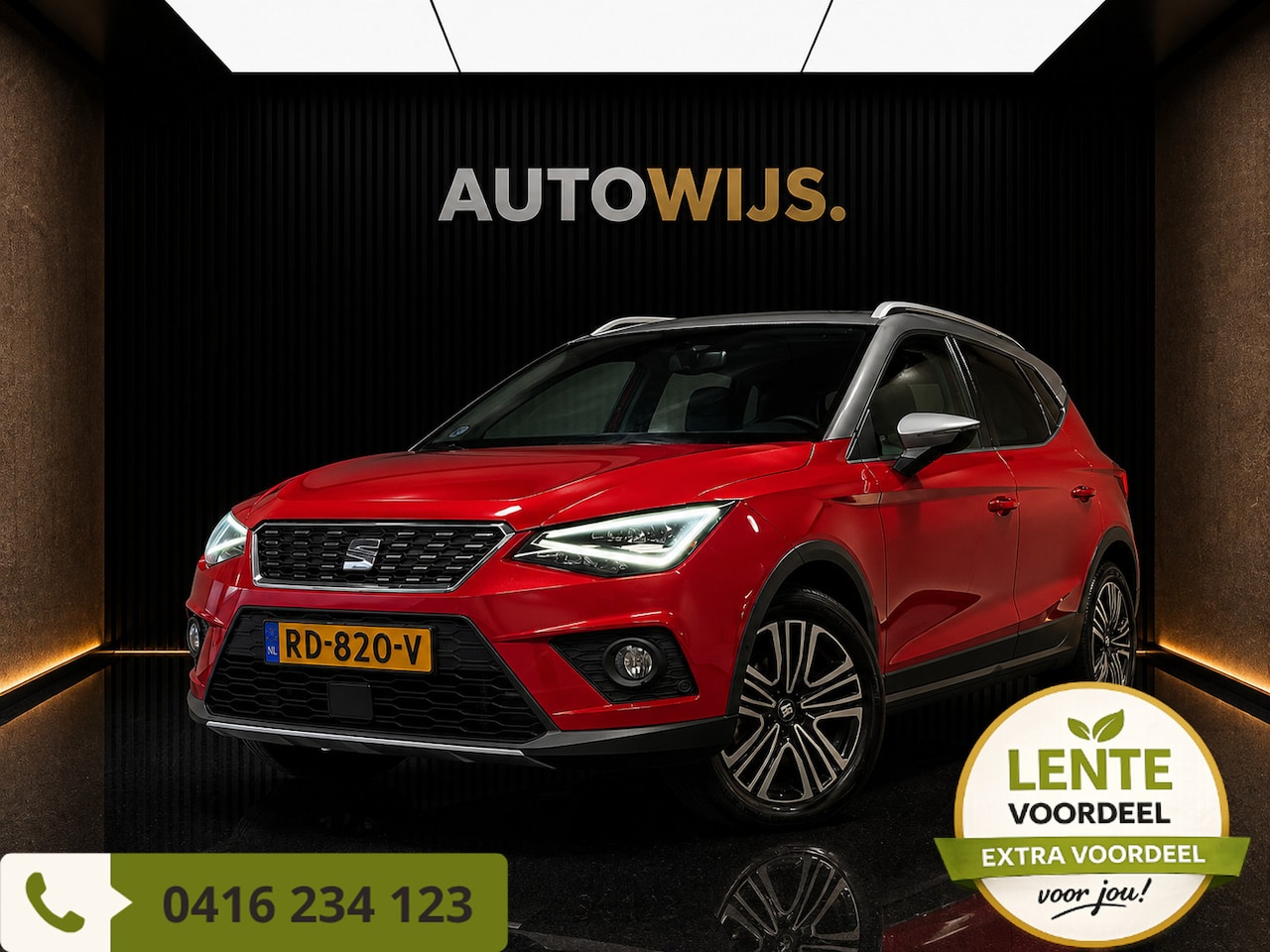 SEAT Arona - 1.0 TSI Xcellence Launch Edition|BEATS|TREKHAAK|LED|KEYLESS| - AutoWereld.nl