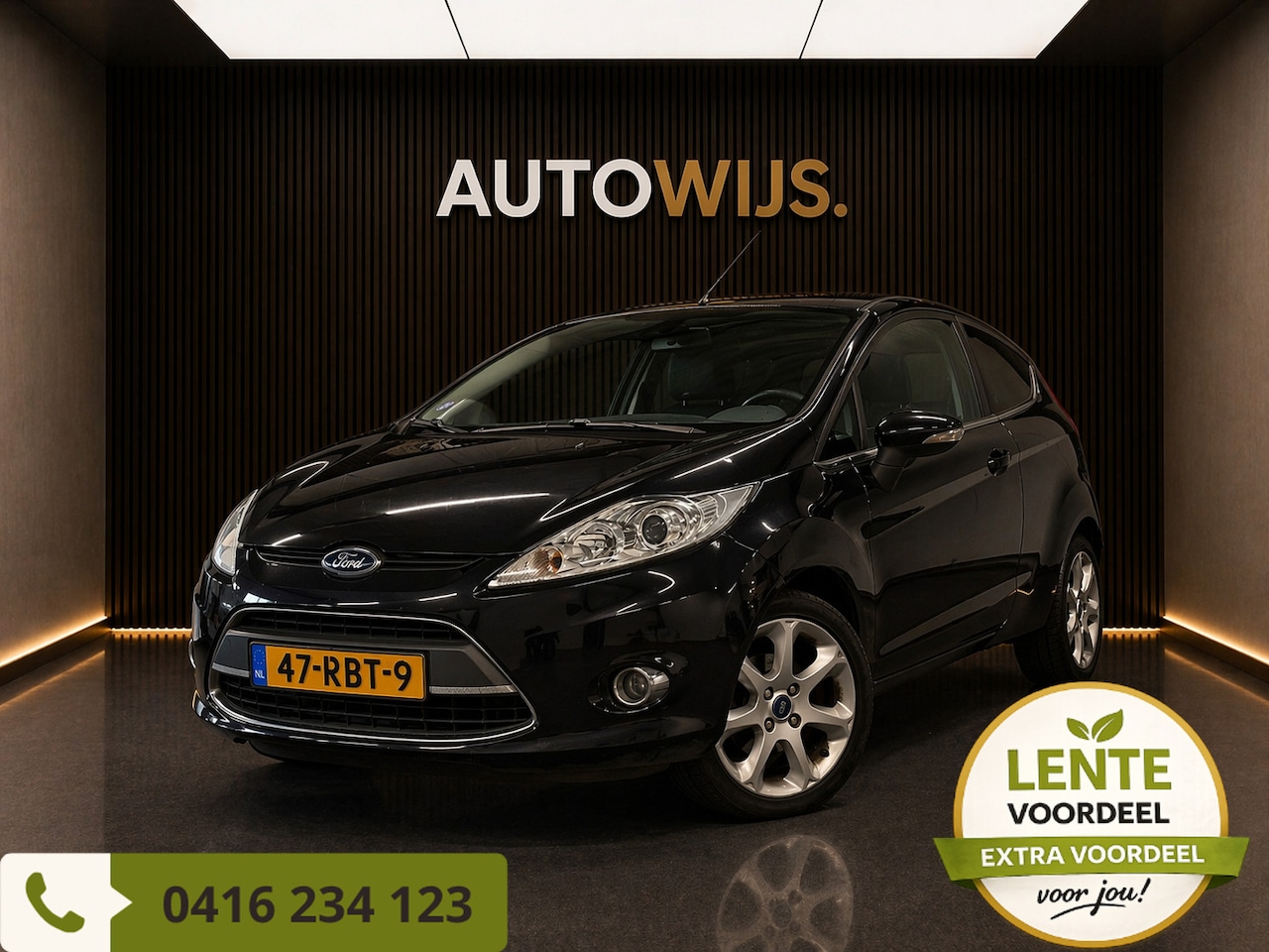 Ford Fiesta - 1.4 Titanium|NL AUTO|XENON|AUT|CLIMA|GOED ONDERHOUDEN - AutoWereld.nl