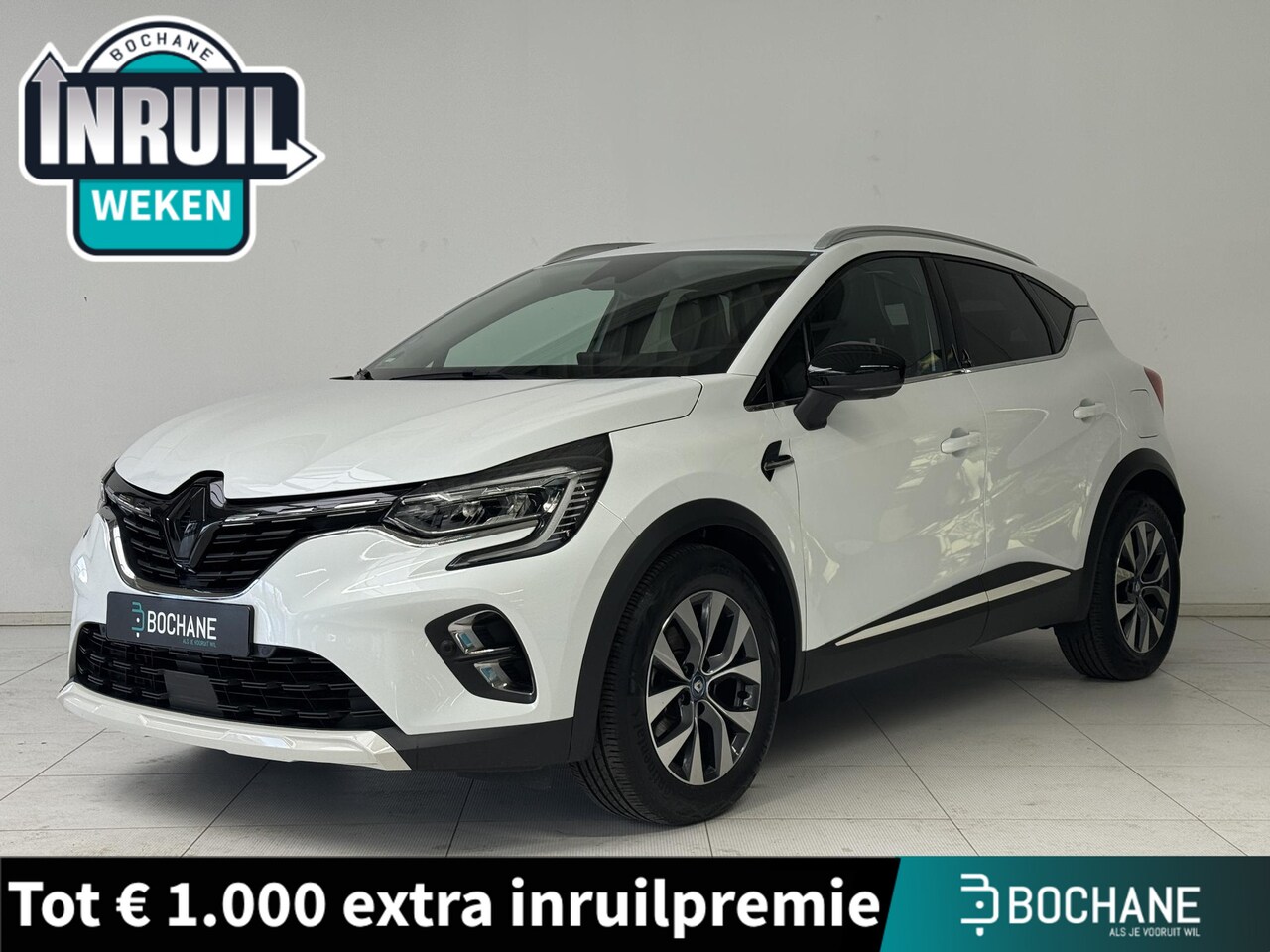 Renault Captur - 1.6 E-Tech Plug-in Hybrid 160 Intens | Navigatie | 360 Camera | Stoelverwarming | - AutoWereld.nl