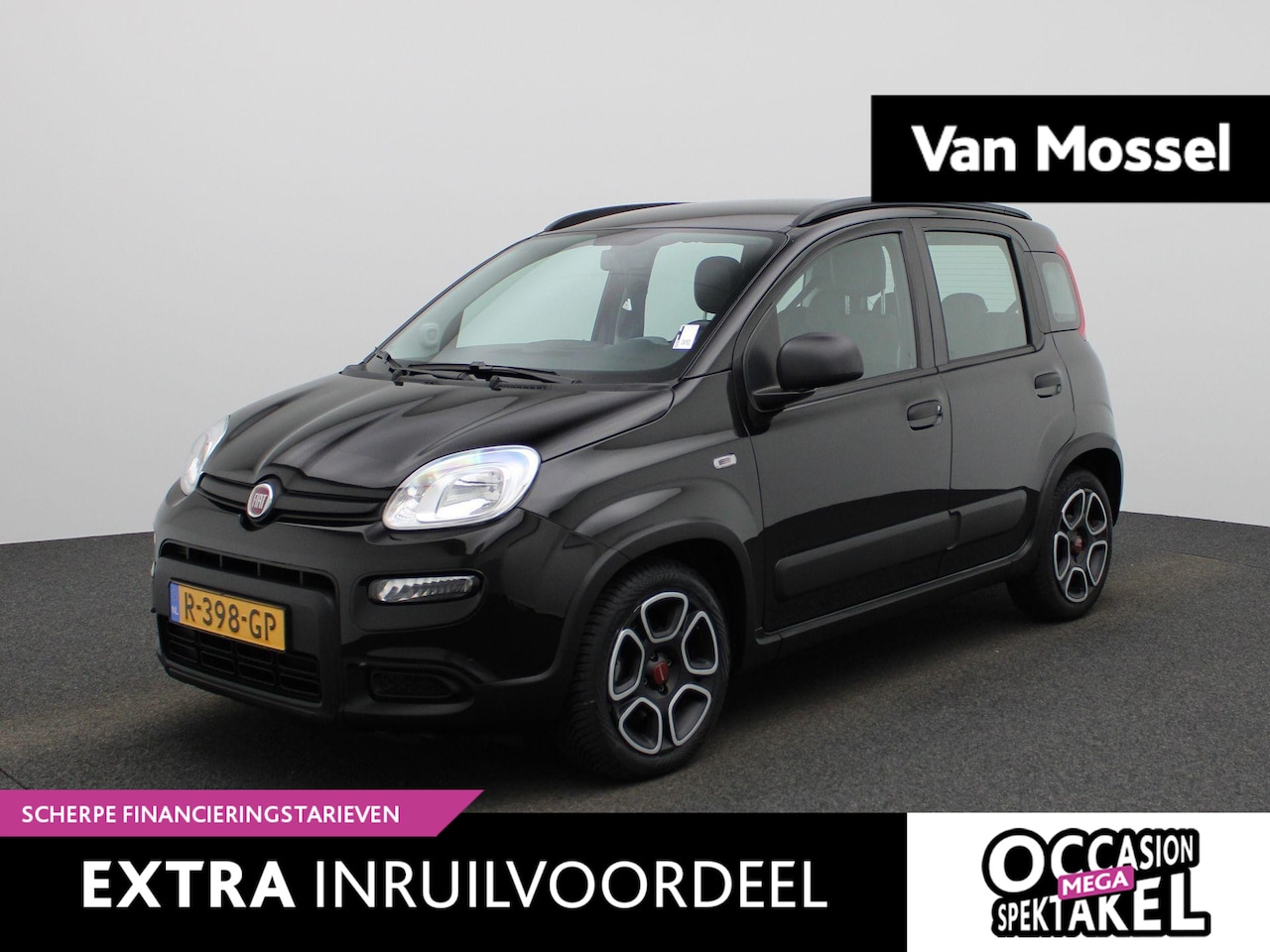 Fiat Panda - 1.0 Hybrid City Life | AIRCO | BLUETOOTH | LICHTMETALEN VELGEN - AutoWereld.nl