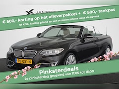 BMW 2-serie Cabrio - 218i High Executive Luxury Line Stoelverwarming HiFi