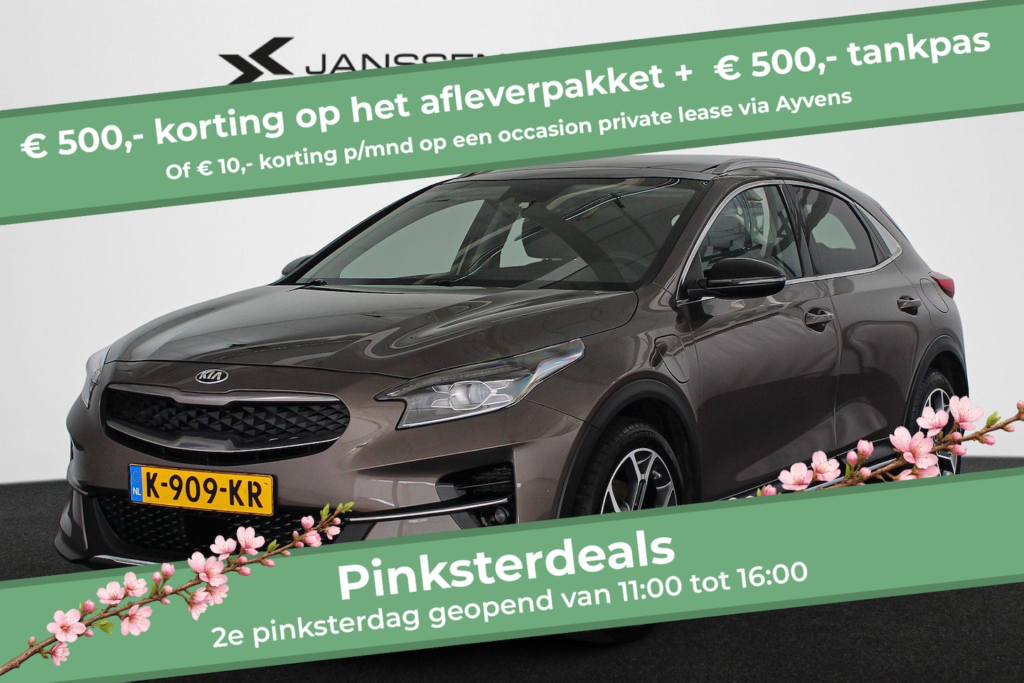 Kia XCeed - 1.6 GDi PHEV ExecutiveLine Panoramadak Leder Memory Stoel verwarming-ventilatie - AutoWereld.nl