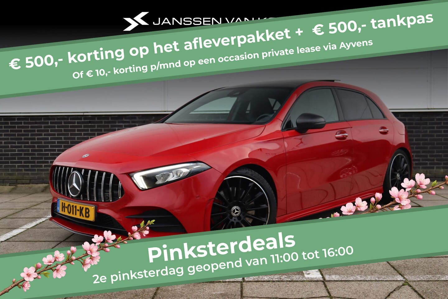 Mercedes-Benz A-klasse - 250 Premium Plus •AMG•225PK•Pano•Stoelverwarming•Widescreen•19"•LMW•MBUX - AutoWereld.nl