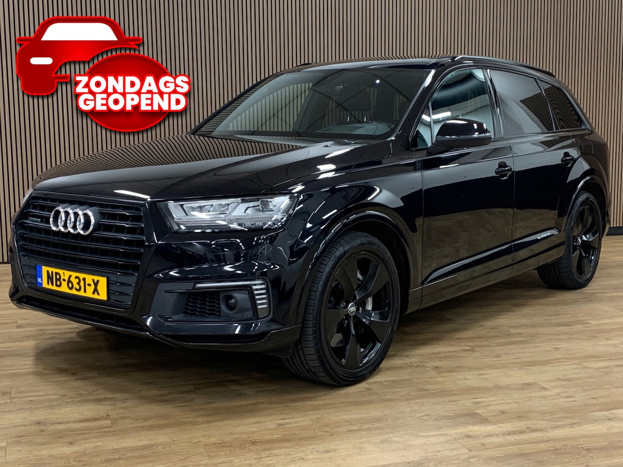Audi Q7 - 3.0 TDI e-tron quattro Sport|Head Up Display|Opendak|Full Options| - AutoWereld.nl