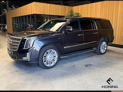 Cadillac Escalade - 6.2 V8 Platinum ESV. Lange uitvoering met 8 zitplaatsen Europese auto