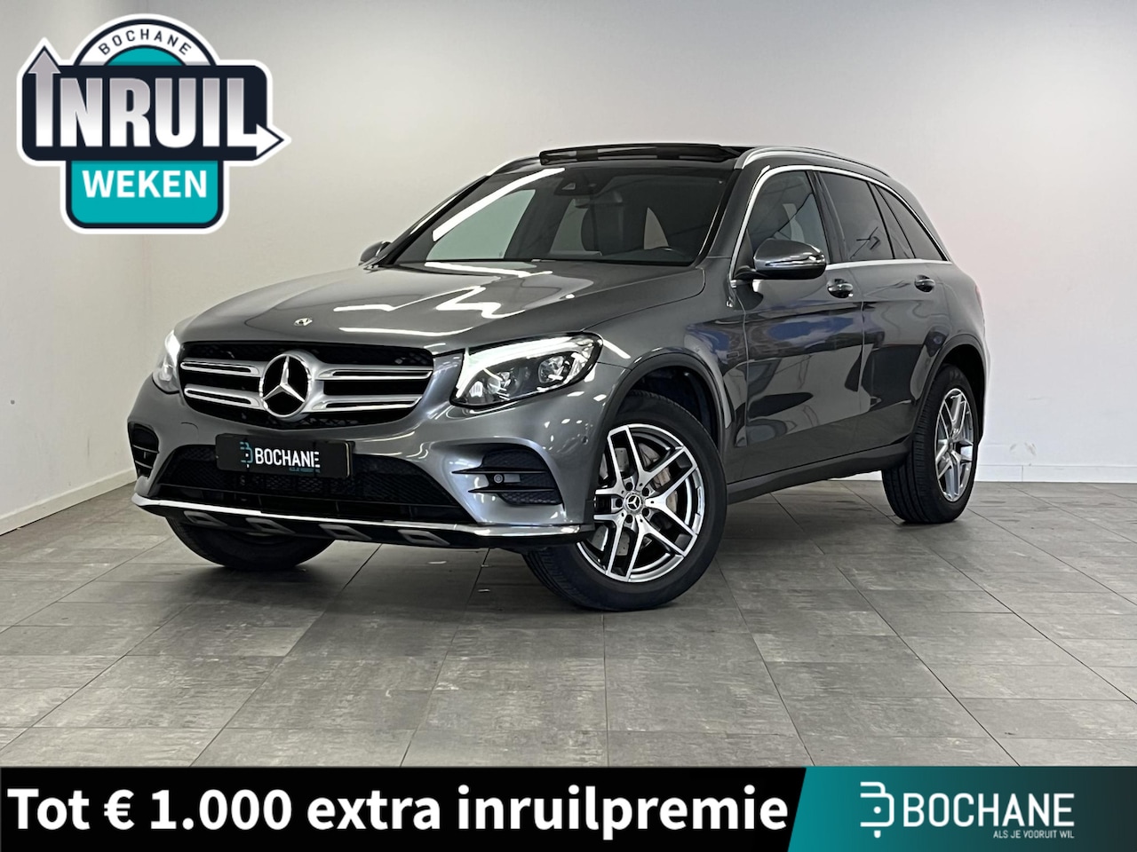 Mercedes-Benz GLC-klasse - 350e 4MATIC Premium Plus AMG-Line exterieur | Panoramadak | Led verlichting | Elektrische - AutoWereld.nl