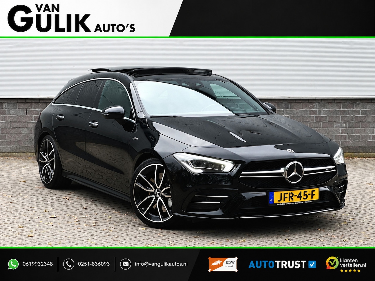 Mercedes-Benz CLA-klasse Shooting Brake - AMG 35 4MATIC Premium Plus | Matrix | Panorama | Memory | BTW | - AutoWereld.nl
