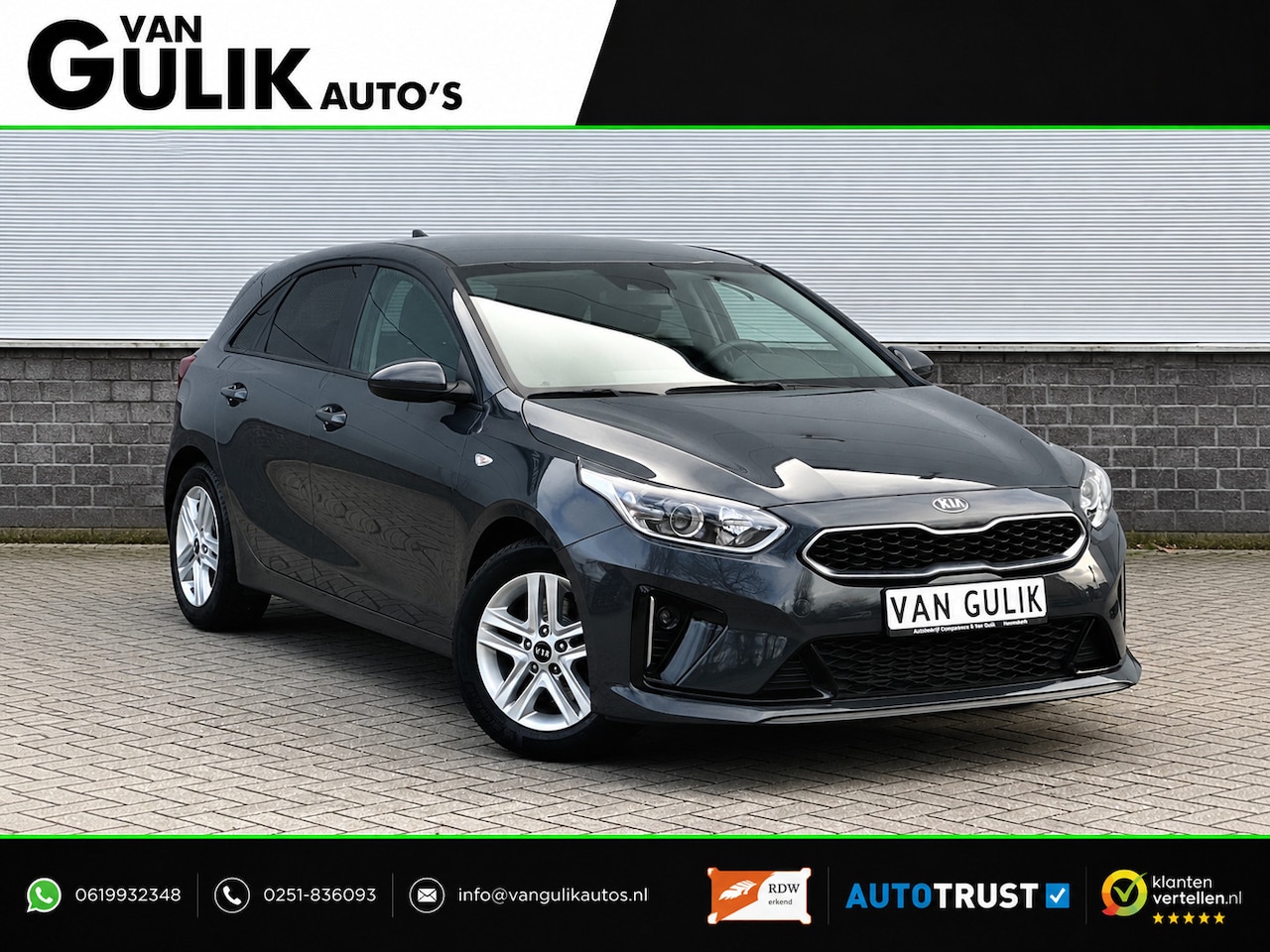 Kia Cee'd - Ceed 1.0 T-GDi Comfortline | Cruise control | Carplay | Camera | Airco | - AutoWereld.nl