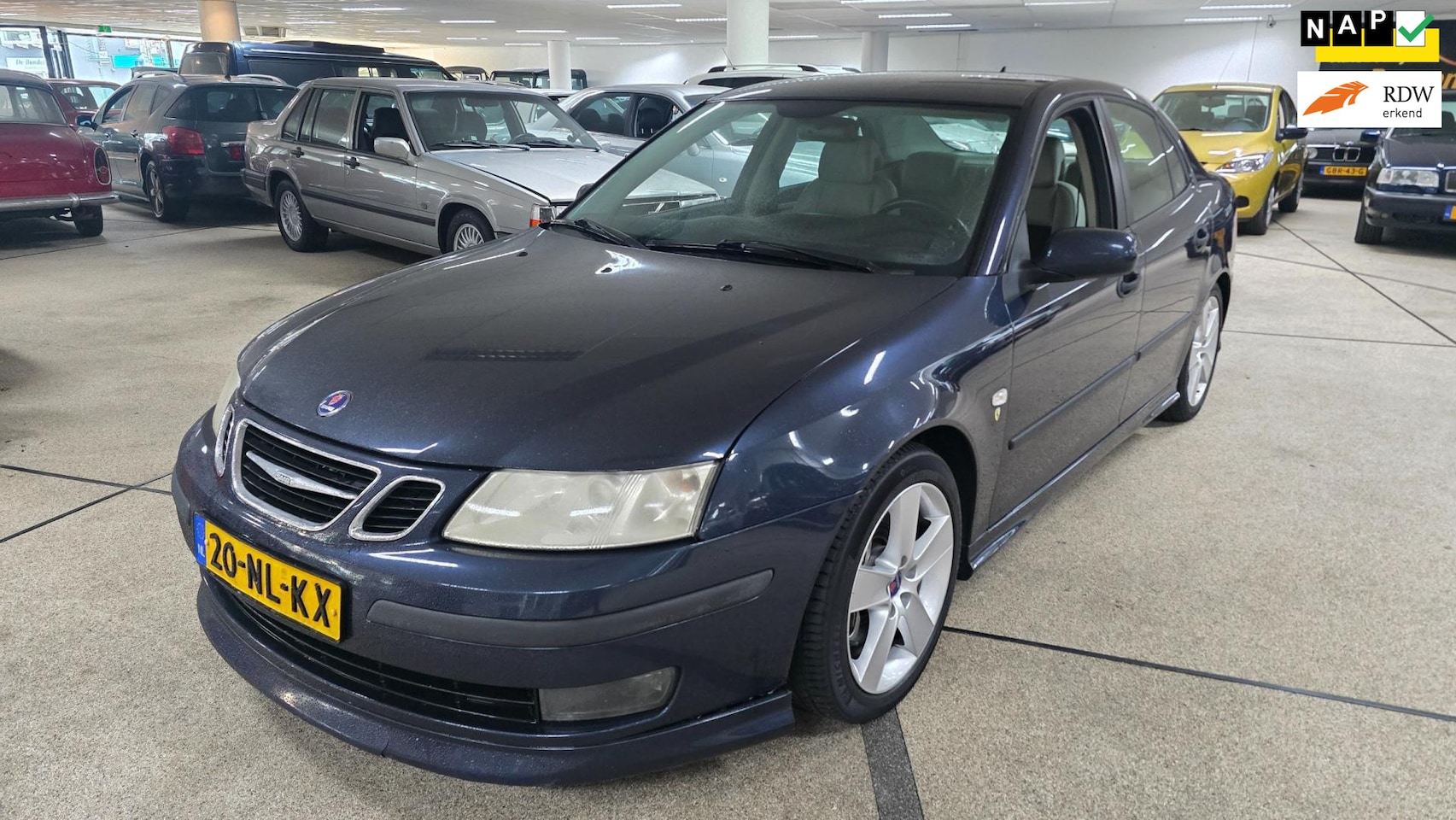 Saab 9-3 Sport Sedan - 2.0T Aero Automaat! Leer Nieuwe Apk!! Nette auto!! - AutoWereld.nl