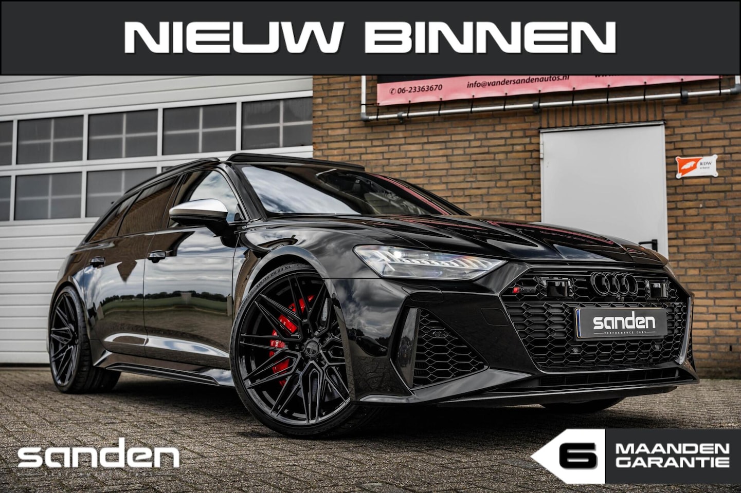 Audi A6 Avant - RS 6 TFSI quattro |BTW|Ceramic|B&OAdv.|Carbon|Pano|Laser - AutoWereld.nl