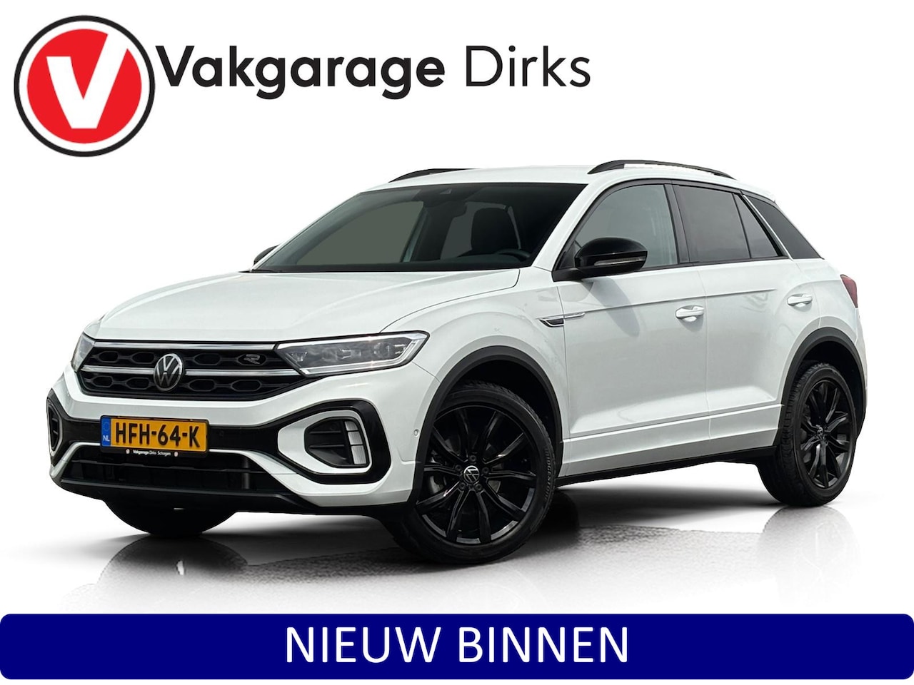Volkswagen T-Roc - 1.5 TSI 150 PK 2x R-Line ✅ Black style ✅ IQ-LED ✅ Camera - AutoWereld.nl