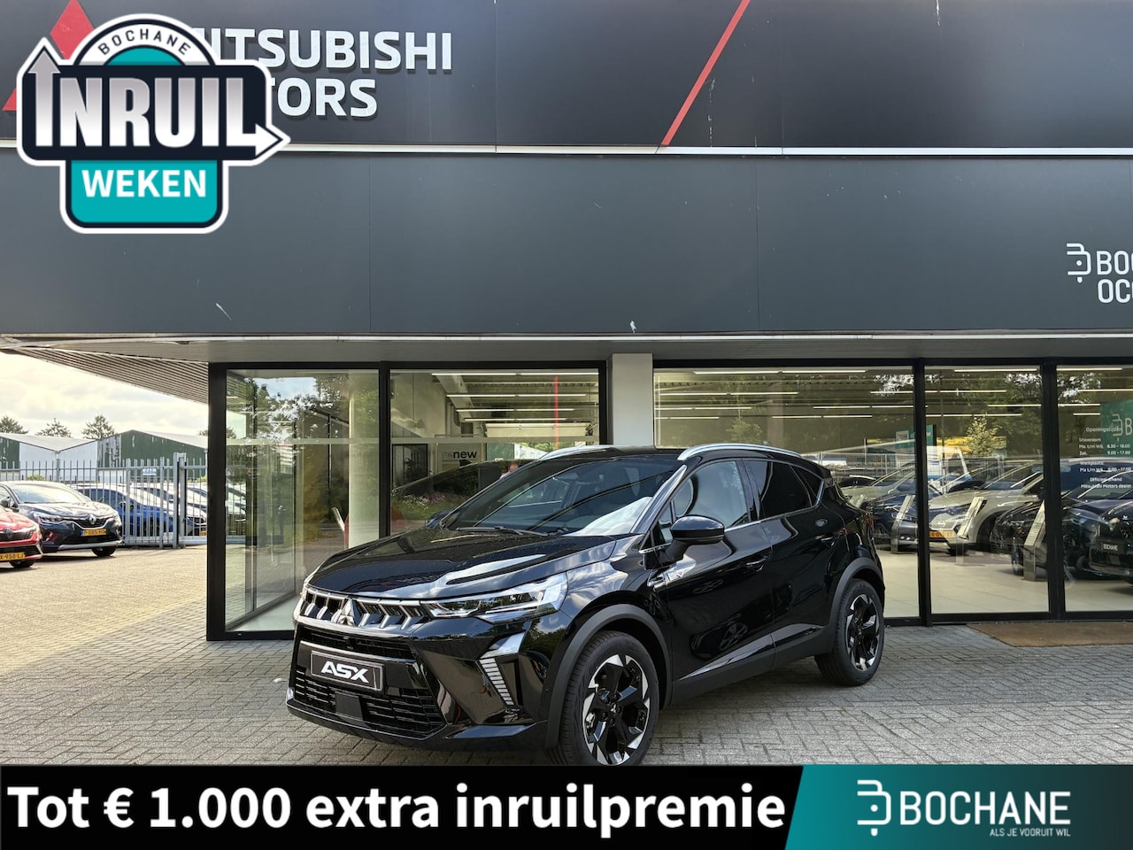 Mitsubishi ASX - 1.8 HEV AT Intense+ NIEUW UIT VOORRAAD LEVERBAAR | Verwarmbare stoelen voor | Verwarmbaar - AutoWereld.nl