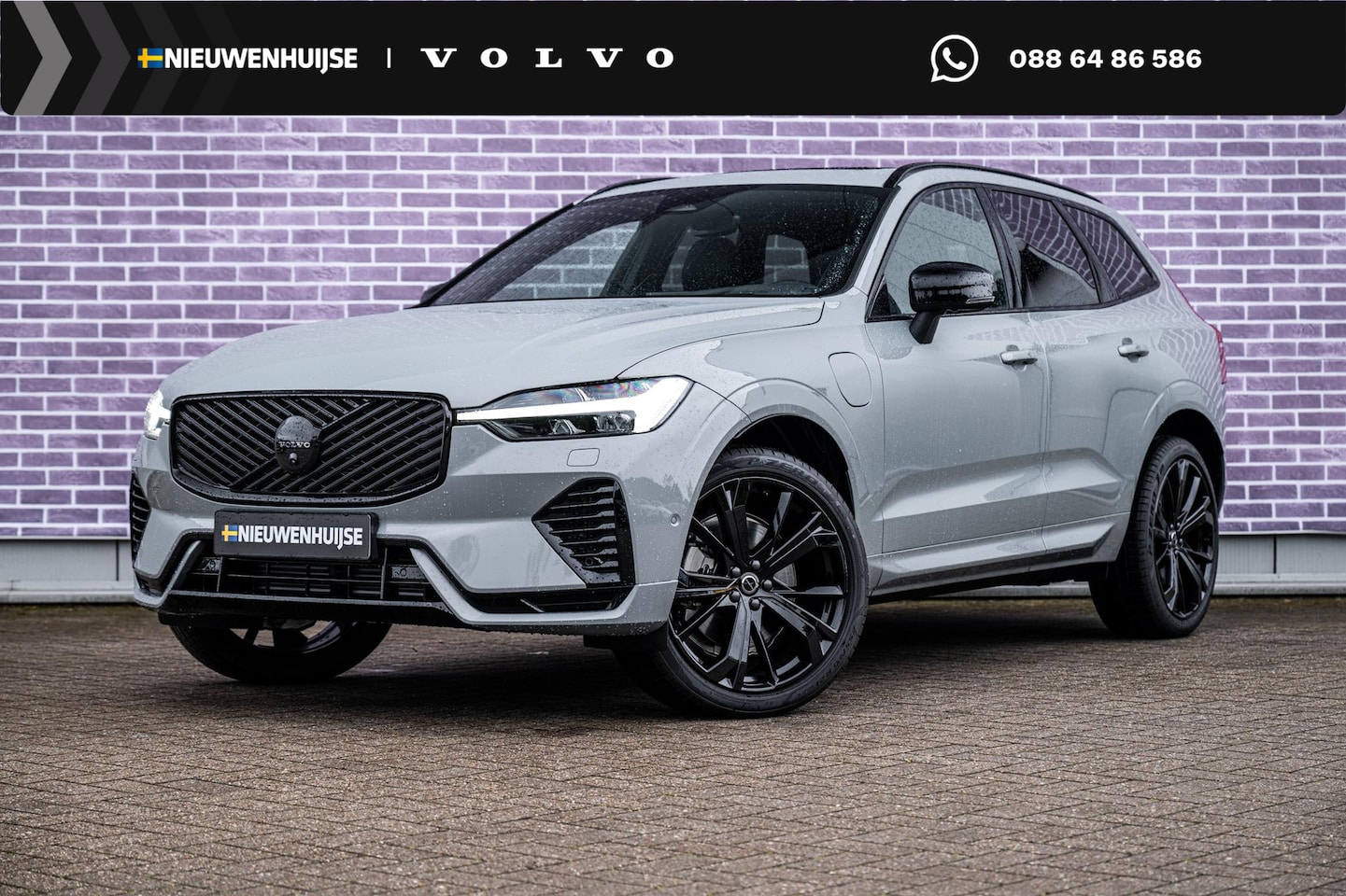 Volvo XC60 - 2.0 T6 Plug-in Hybrid AWD Plus Black Edition | Facelift | PHEV | Trekhaak | Head-up Displa - AutoWereld.nl