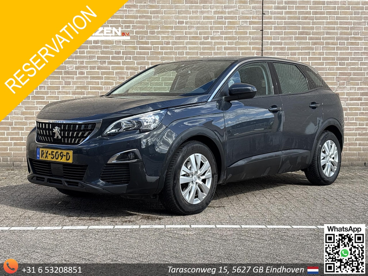 Peugeot 3008 - 1.2 PureTech Active Automaat | Cruise | Navi | Trekhaak | - AutoWereld.nl