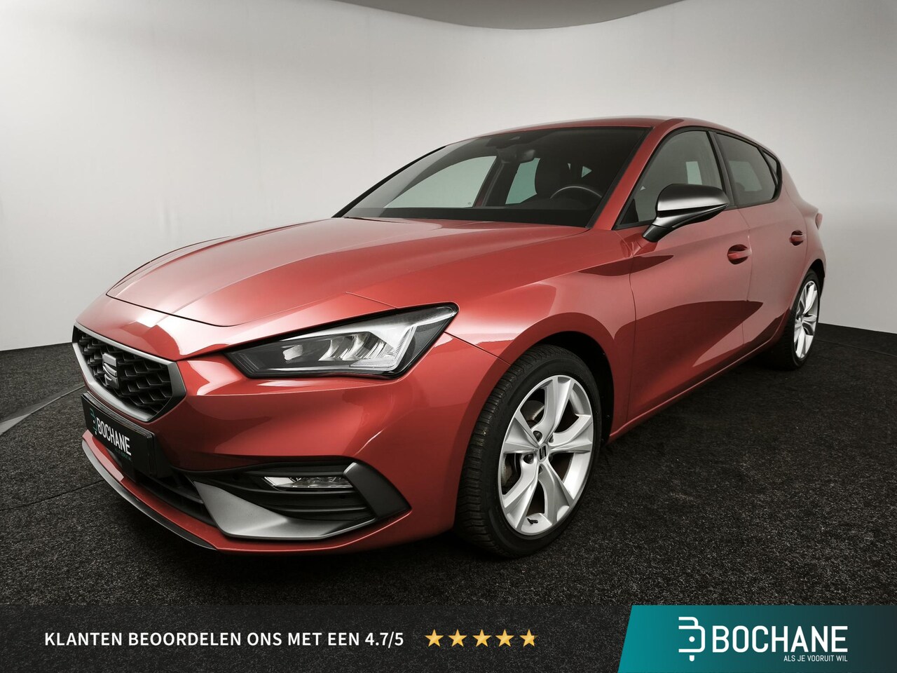 SEAT Leon - 1.0 TSI FR | NAP | Climate Control | Cruise Control | Lichtmetaal | LED | DAB | Apple Carp - AutoWereld.nl