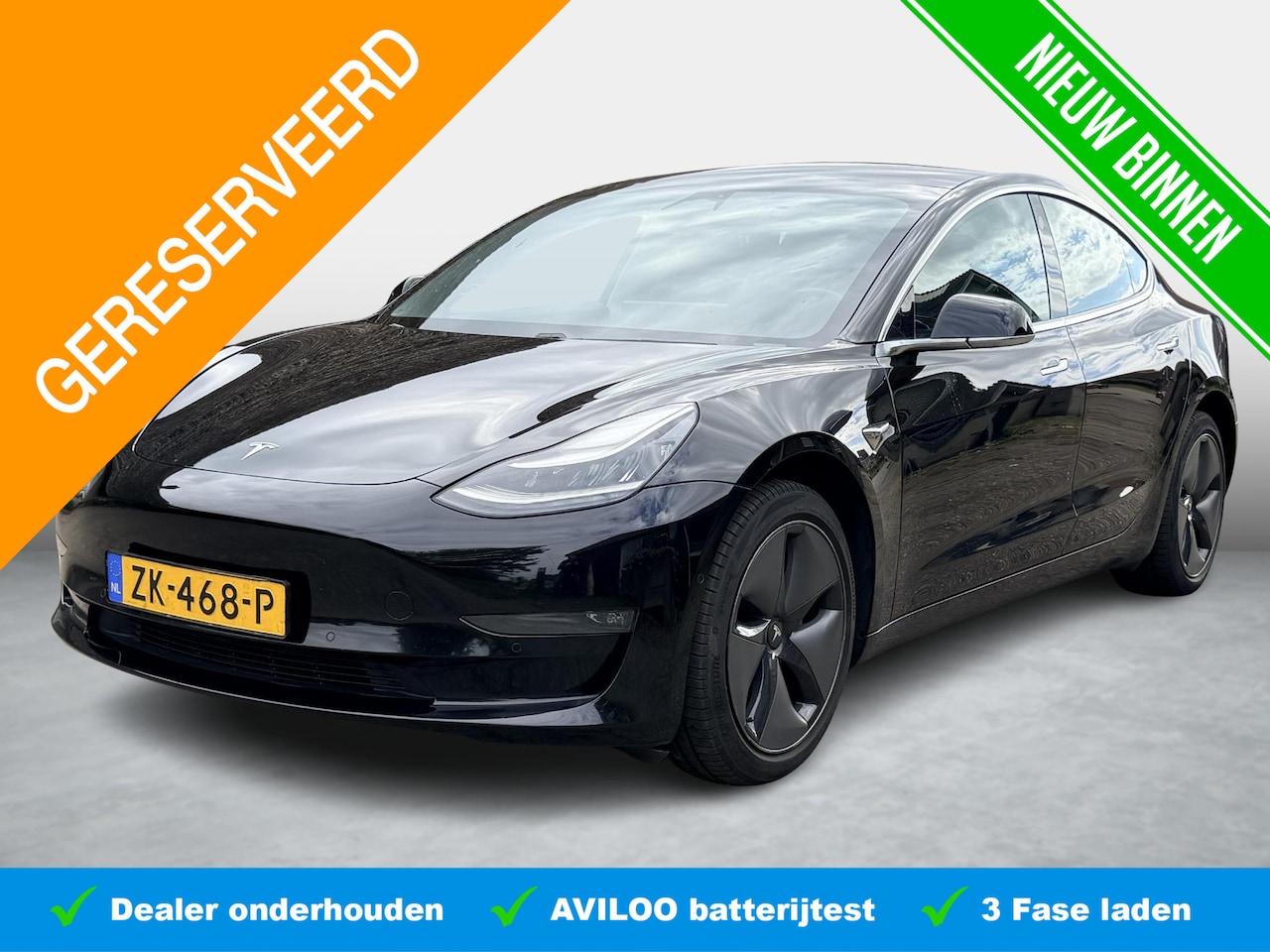 Tesla Model 3 - Long Range RWD Long Range AWD 75 kWh SoH 87,8% / Originele Tesla trekhaak / Panoramadak / Stoelverwarming - AutoWereld.nl