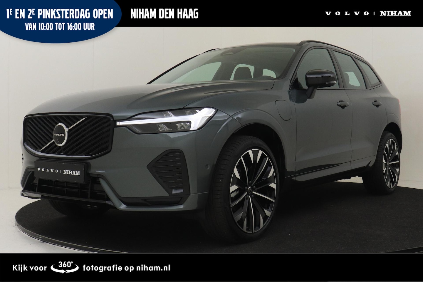 Volvo XC60 - II T6 PLUG-IN HYBRID AWD PLUS DARK -PANO.DAK|HARMAN/KARDON|GEVENT.LEDER|360°CAM|HEAD-UP DI - AutoWereld.nl