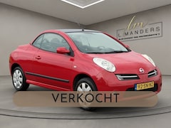Nissan Micra - 1.4 ELLE 2006 ROOD | Cabriolet | Airco | APK