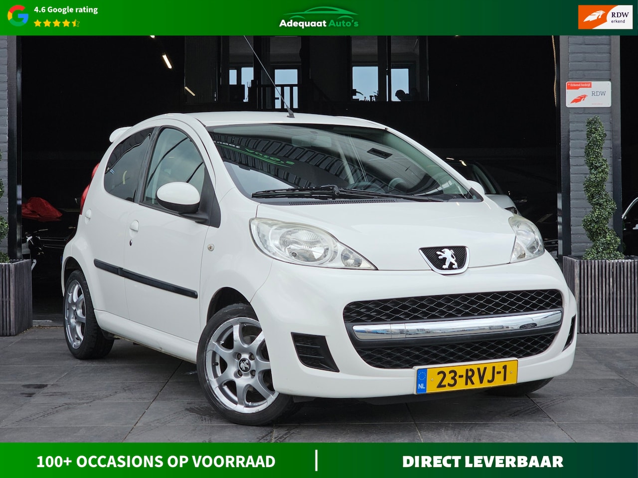 Peugeot 107 - 1.0-12V XS 5Drs|Airco|elek.ramen|NAP|APK - AutoWereld.nl
