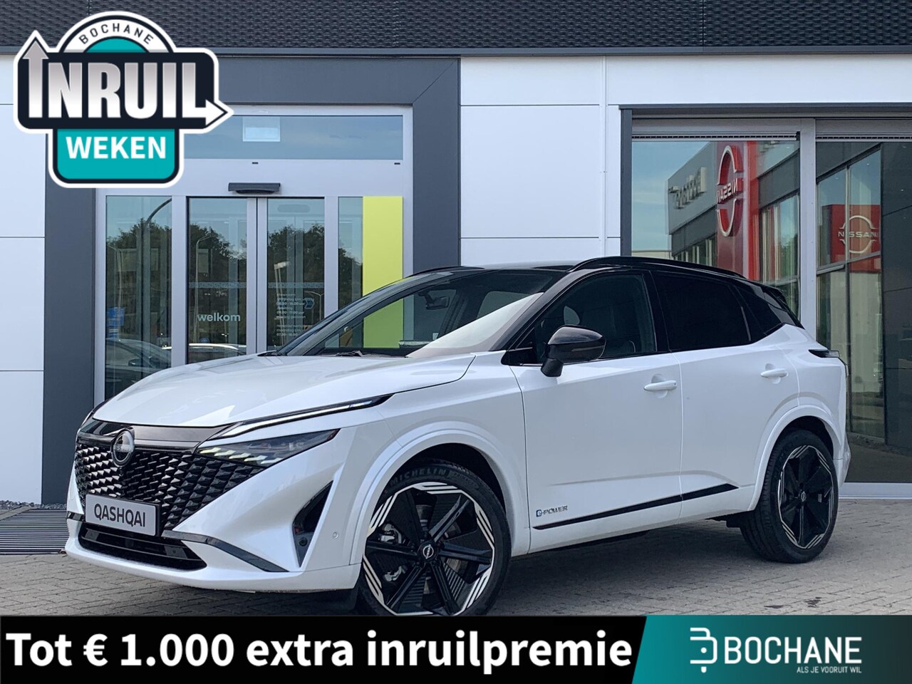 Nissan Qashqai - 1.5 e-Power N-Design MY 25 Gen 3| Cold pack | 360° rondomzicht camera - AutoWereld.nl