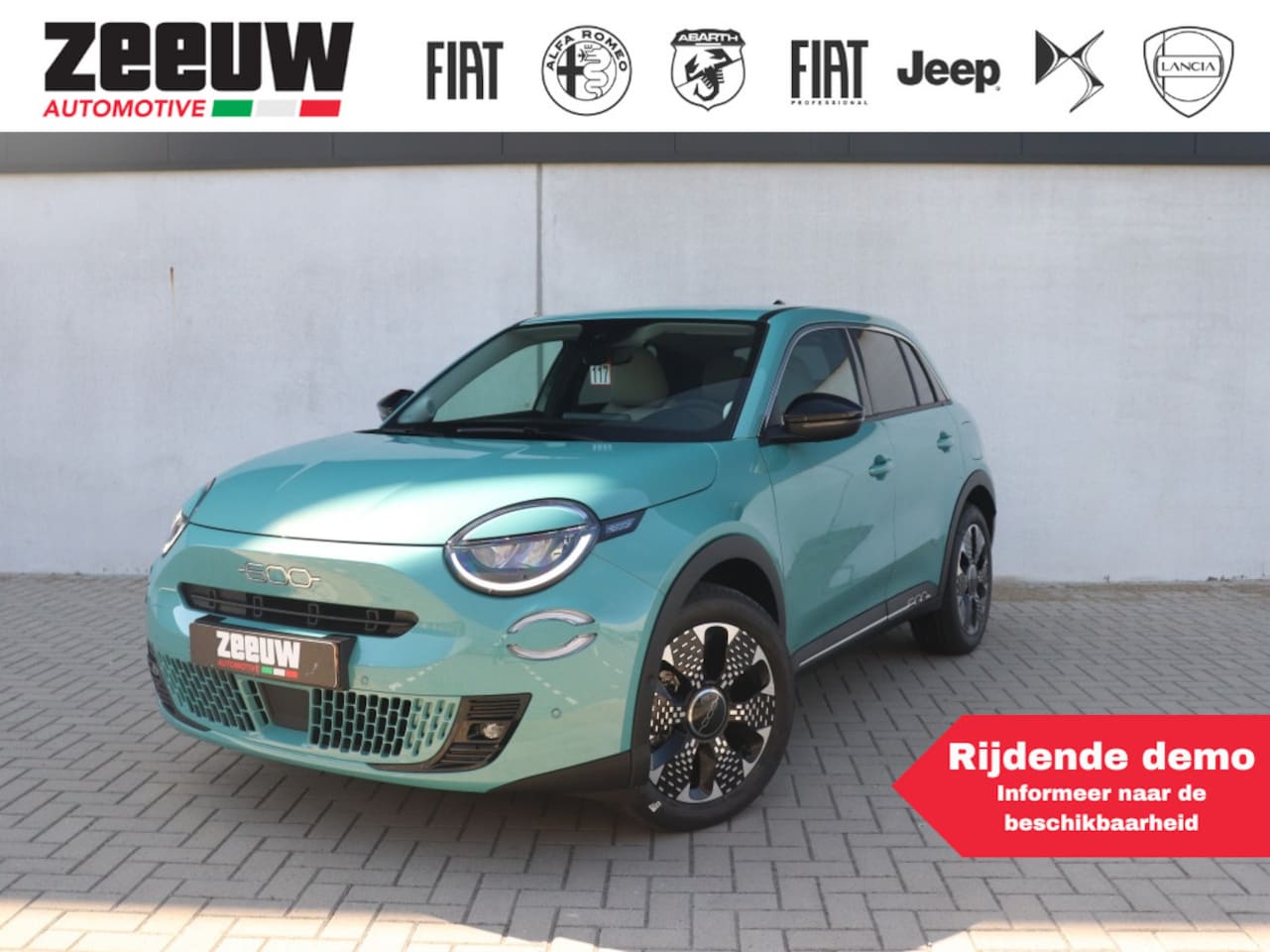 Fiat 600 - 1.2 Hybrid 145 PK La Prima | Navi | Camera | Carplay - AutoWereld.nl