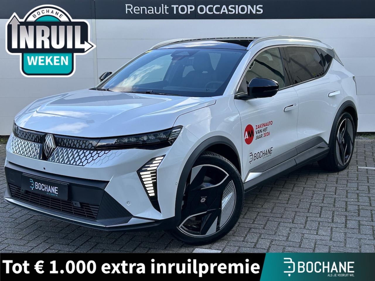 Renault Scenic E-Tech - Iconic 220 pk Long Range | Solarbay Panoramisch Dak | Pack Comfort Premium | Harman Kardon - AutoWereld.nl